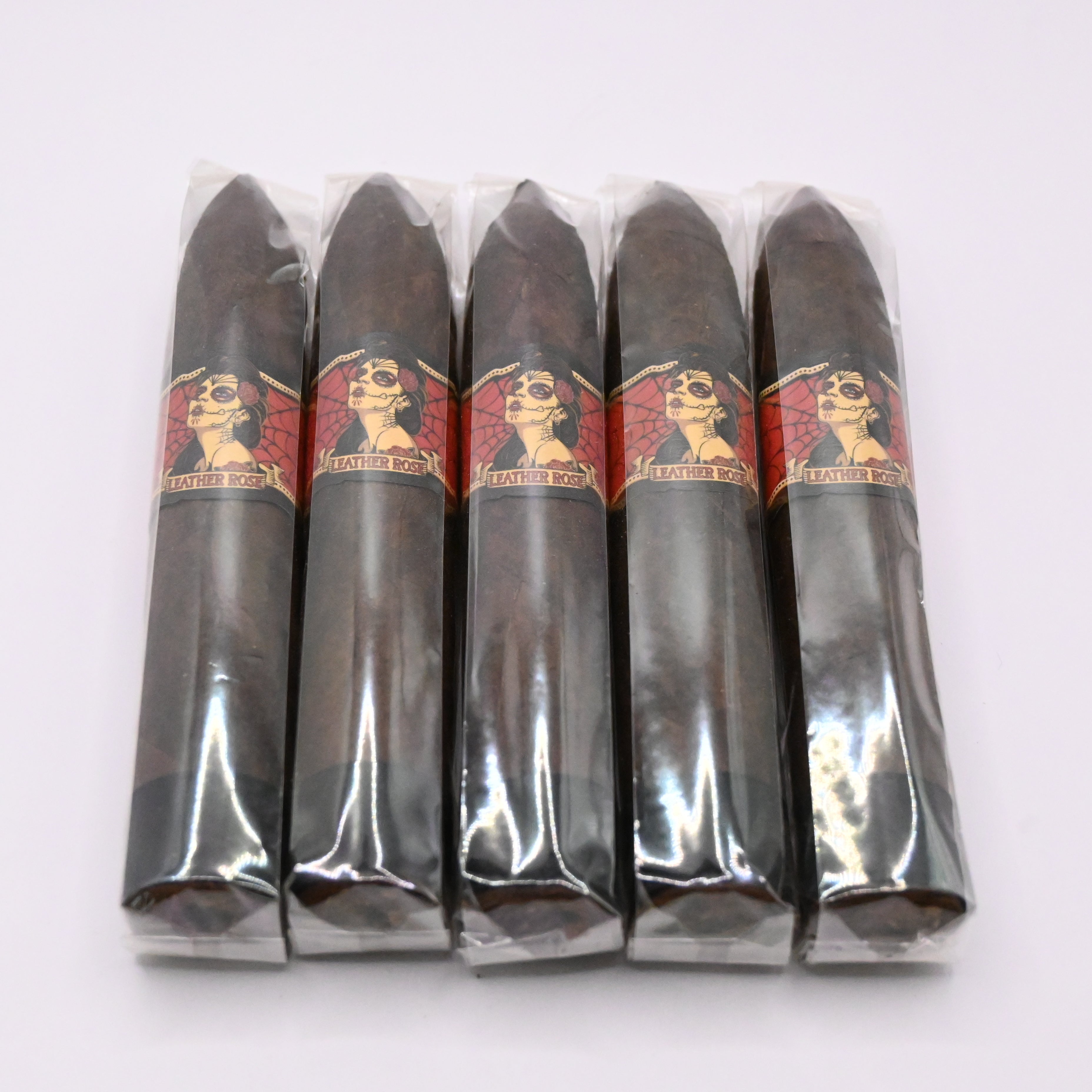 Drew Estate Deadwood Leather Rose Torpedo 5x54 (5-Pack)
