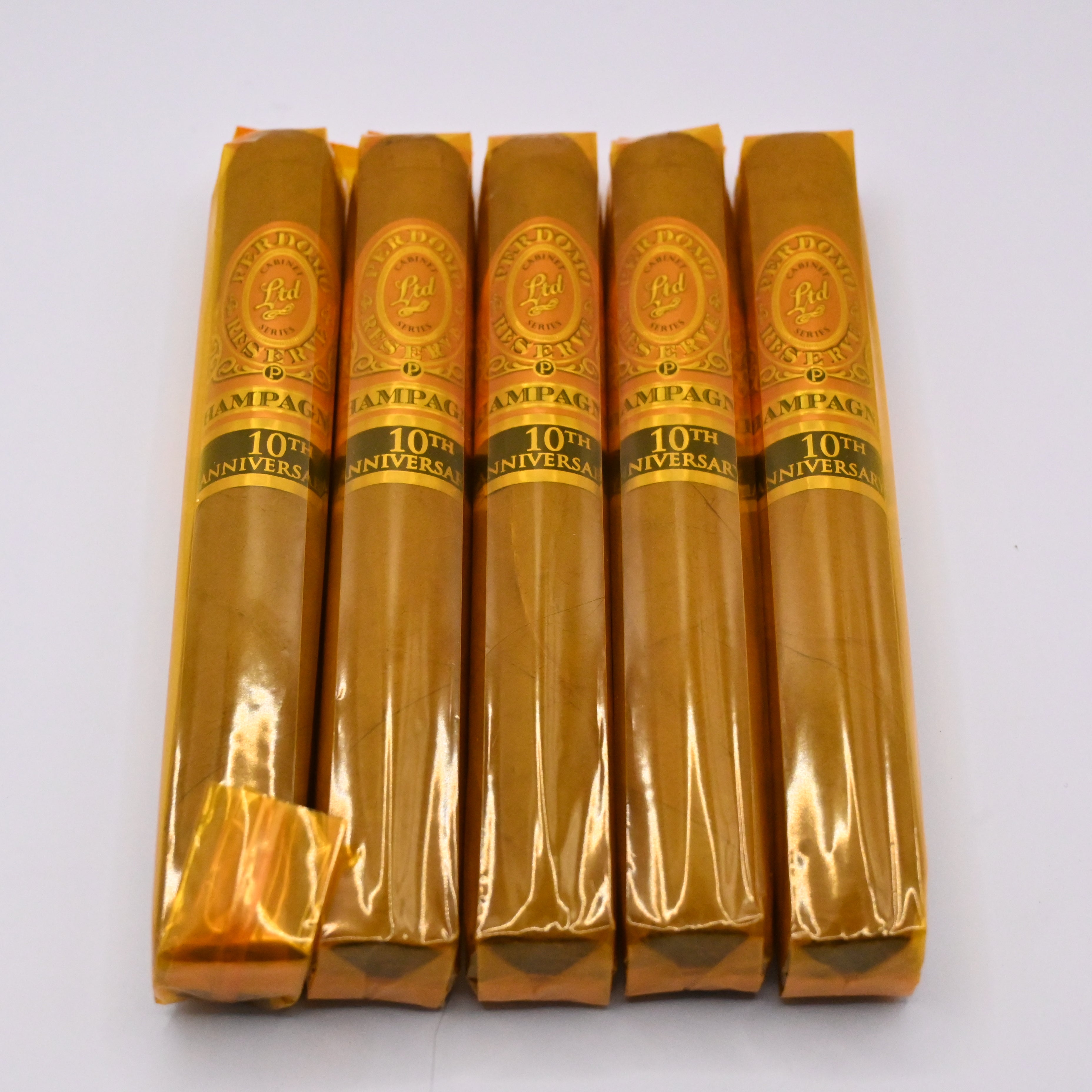 Perdomo Champagne 10th Anniversary Epicure 6x54 (5-Pack)